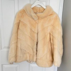 Authentic Luxury Mink Jacket. Size 0-2. Pet and smoke free home.
